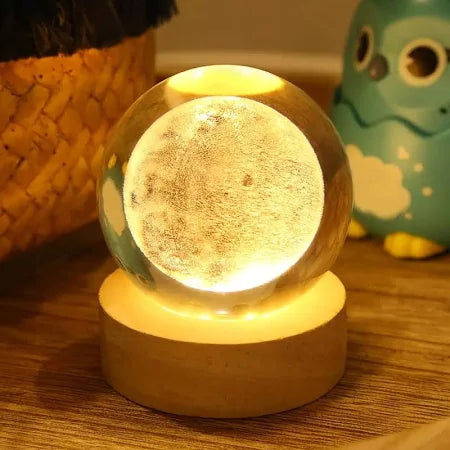 Delightful Crystal Ball Lamp