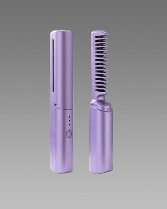 Portable Mini Hair Straightener Cordless Rechargeable