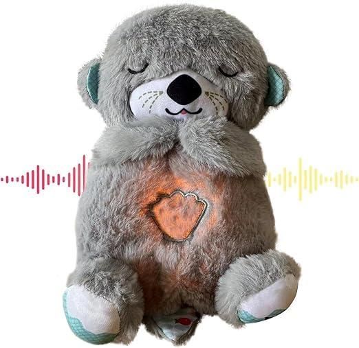 Sweet Breathing Otter Plush Baby Toy