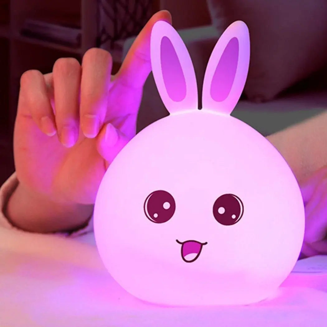 Cute Bunny Silicone Lamp