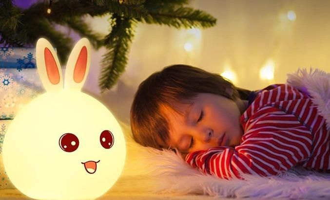 Cute Bunny Silicone Lamp