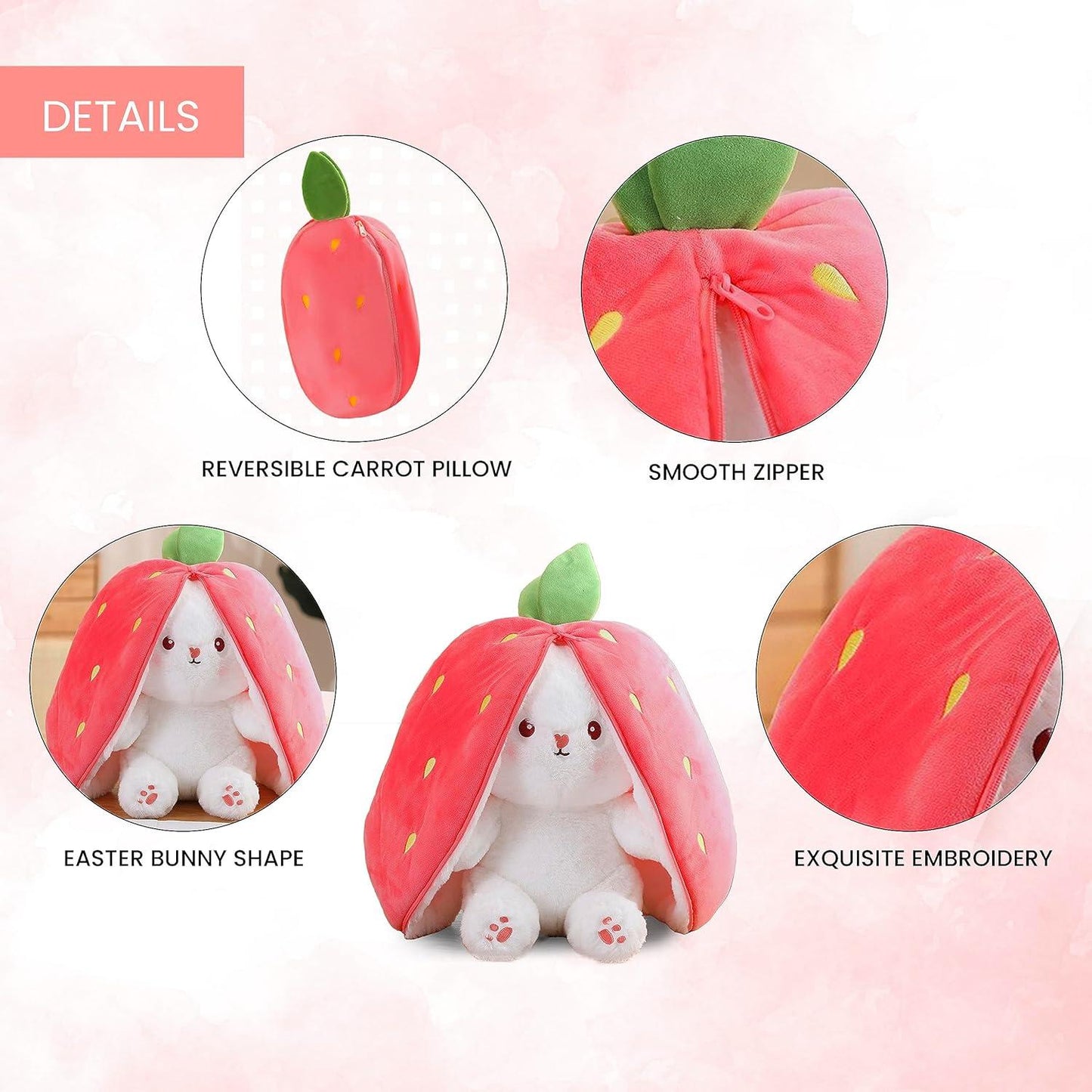 Cute Fruit Bunny Plush Toy