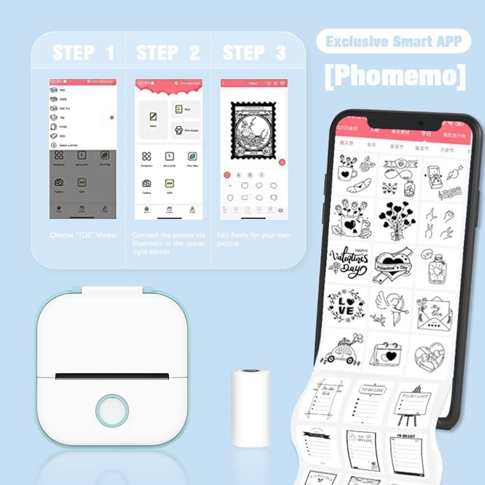 Mini Portable Thermal Printer