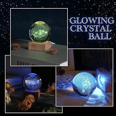 Delightful Crystal Ball Lamp