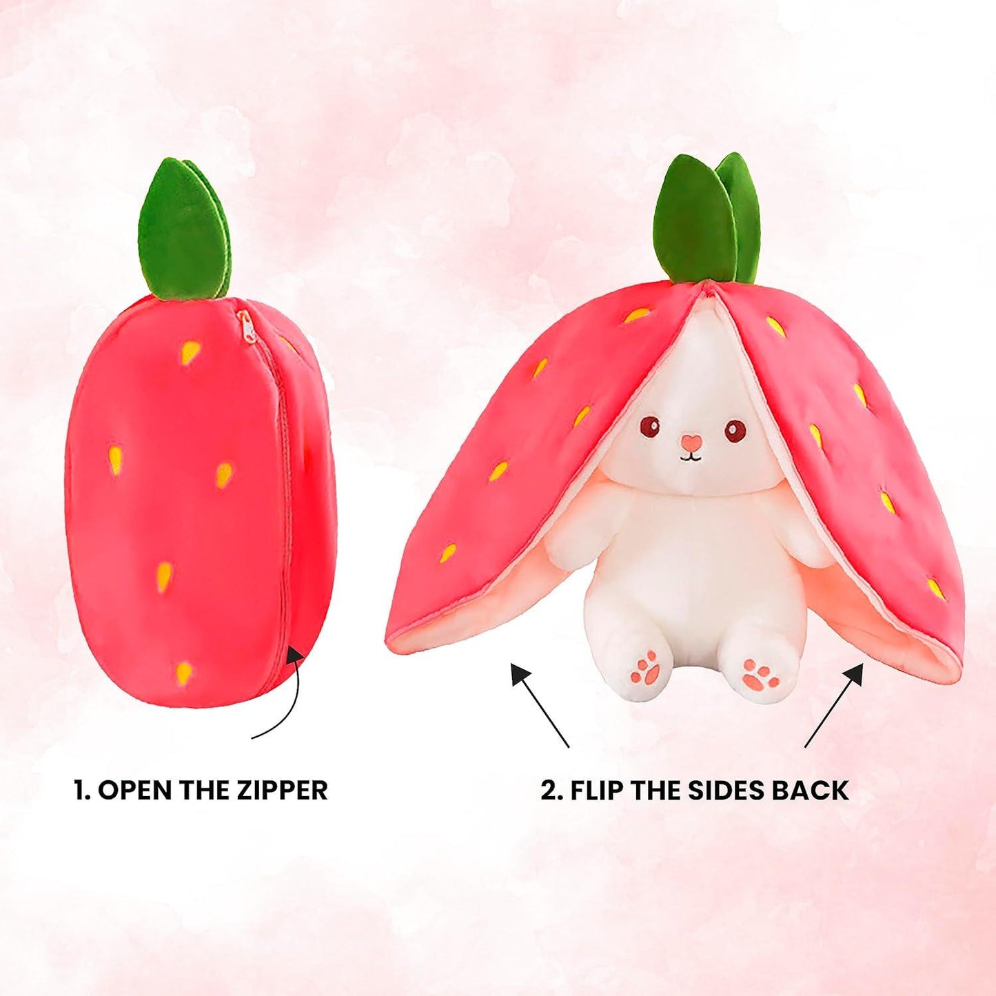 Cute Fruit Bunny Plush Toy